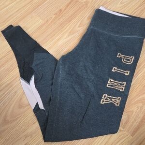PINK Victoria's Secret Dark Gray Kids Leggings